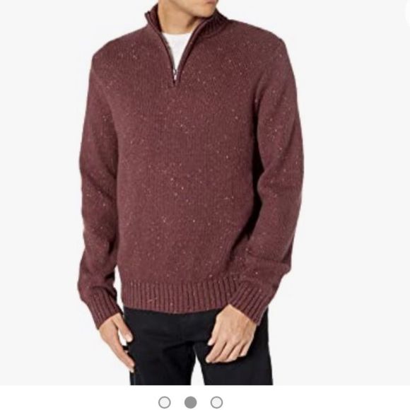 Lucky Brand Other - Lucky Brand Donegal Half Zip Mock Neck Sweater